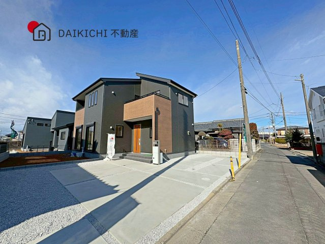 【前面道路含む現地写真】 | 行田市矢場第4　Livele Garden.S　新築戸建　全2棟　2号棟