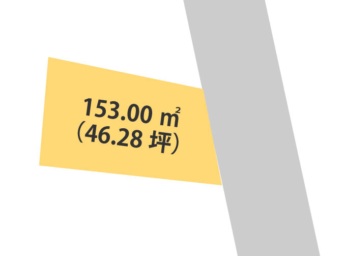 海南市大野中・土地・56941の区画図
