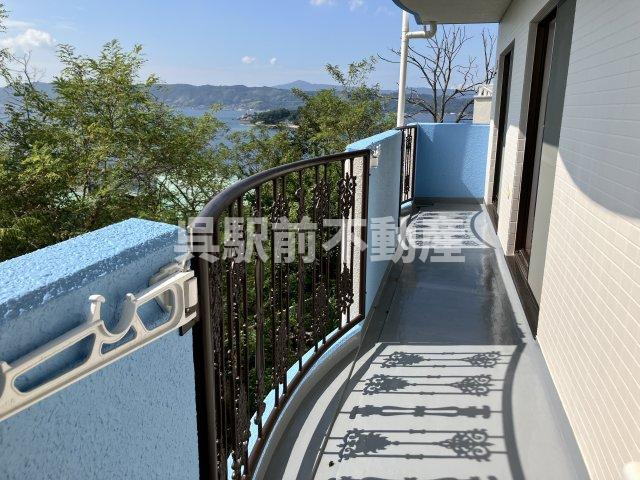 呉市晴海町ビル(SEASIDE HARUMI)のバルコニー