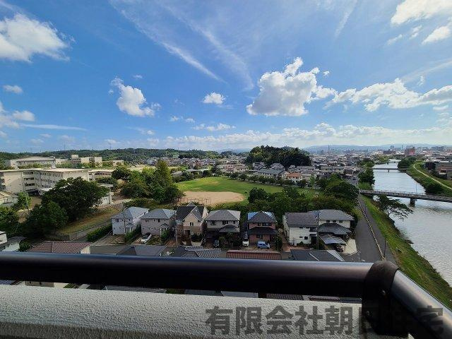 【展望】 | サーパス学園東 | 南側バルコニーからの展望です