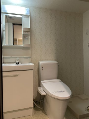 【賃貸マンション】Ｖｉｌｌａ　Ｂｒｉｓｅのトイレ|落ち着いたトイレです