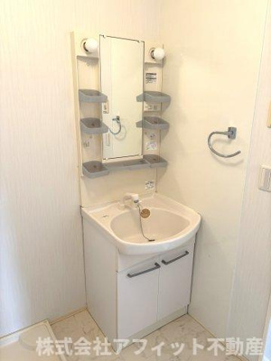 【洗面所】 | グラシューズ深津 | 洗髪洗面化粧台