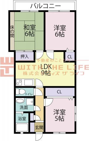 コーポアベニュー大城【キャッシュバック対象物件】の間取り