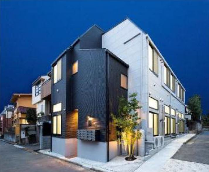 杉並区方南１丁目のアパートの外観