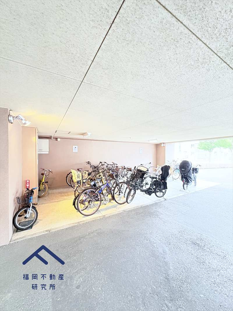 ハウベスト大橋の駐輪場