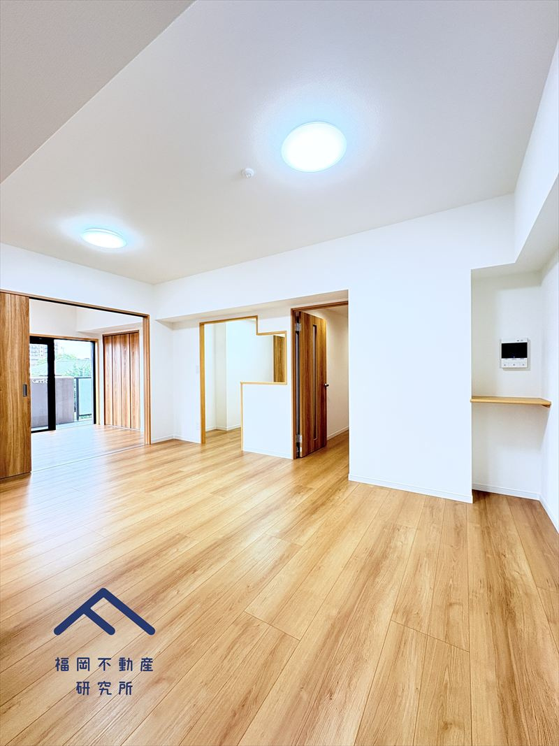 ハウベスト大橋の居間・リビング