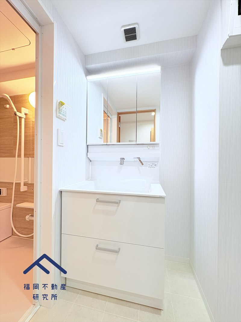 ハウベスト大橋の独立洗面台