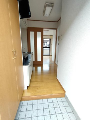 コーポソアラの玄関