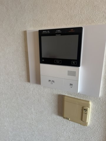 サンクレイドル習志野パセオの内装|モニター付インターホンで訪問者の確認ができるので安心です