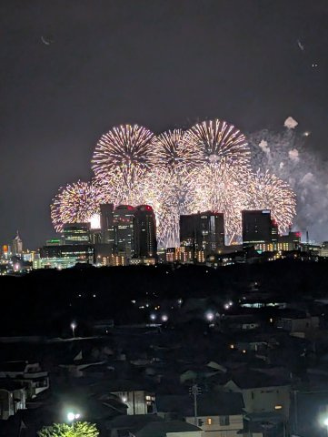 サンクレイドル習志野パセオの展望|夏には「幕張ビーチ花火フェスタ」の花火をご覧いただけます！※天候、その他条件による