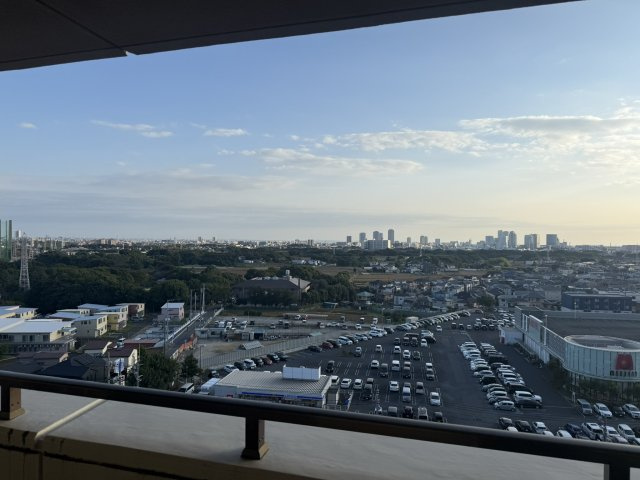 サンクレイドル習志野パセオの展望|バルコニーからの眺望/最上階、11階につき開放的です！