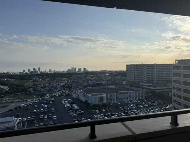 サンクレイドル習志野パセオの展望|バルコニーからの眺望/最上階、11階につき開放的です！