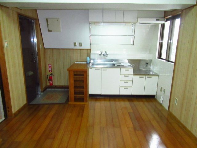 与儀マンションのキッチン