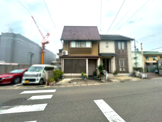 向日市寺戸町二ノ坪の外観|建築条件無売土地！
現況：上物あり