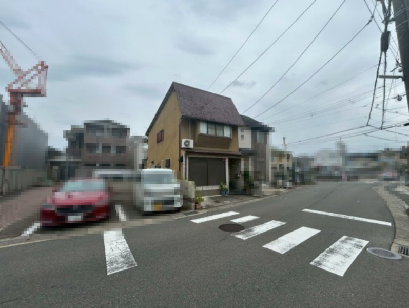 向日市寺戸町二ノ坪の外観|閑静な住宅街です