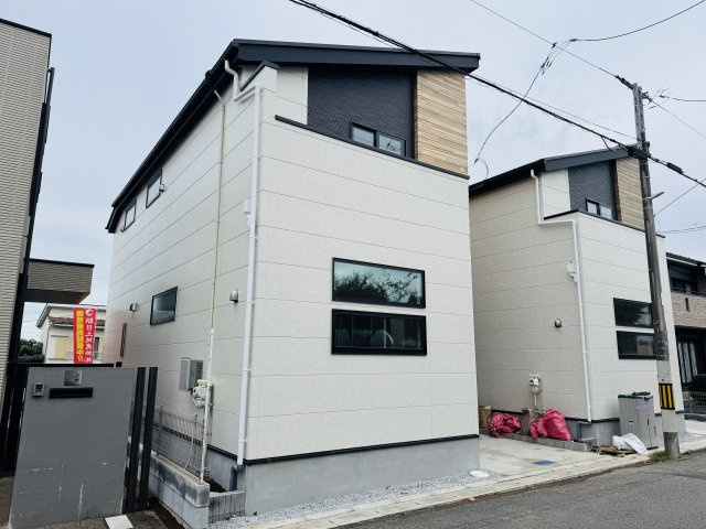 八王子市　台町　新築一戸建て　１０期の外観|～西八王子徒歩10分　太陽光発電「エネカリ」付き　省エネ性能認定の新築一戸建て～