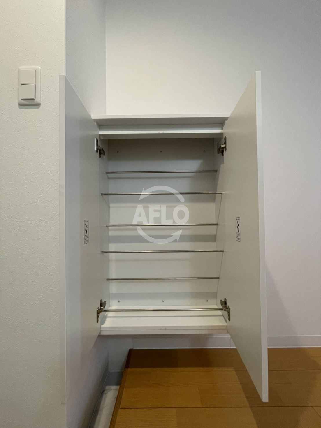 エフエルレジデンス心斎首府の収納|エフエルレジデンス心斎首府　シューズBOX