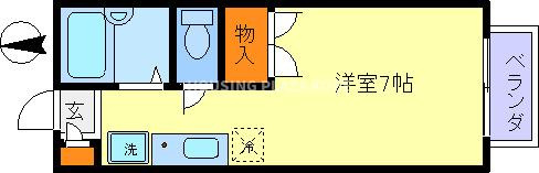 シュガー北落合の間取り