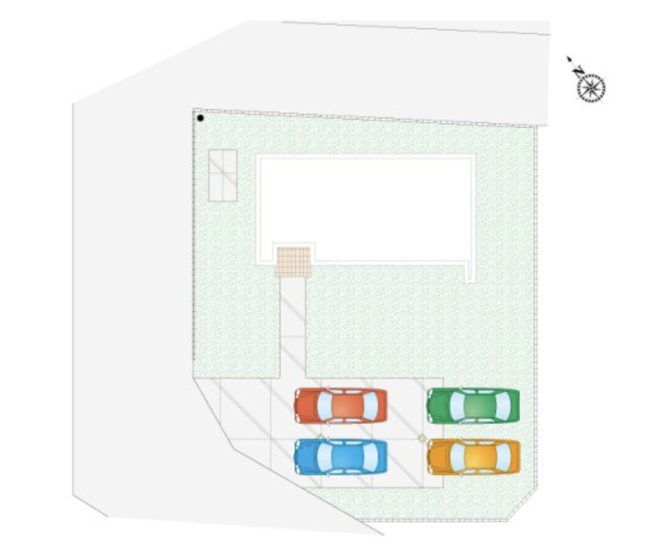 【区画図】 | 加須市下高柳　新築戸建　全12棟　3号棟