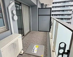 アーバネックス同心Ⅱのバルコニー