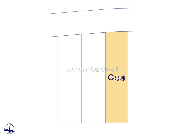 ハートフルタウン香流8期の区画図