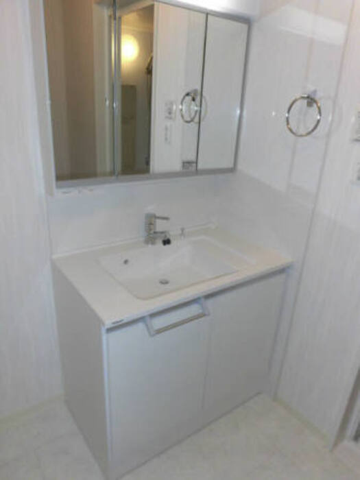 ヴィオラ当知の洗面所|使いやすい洗面所です