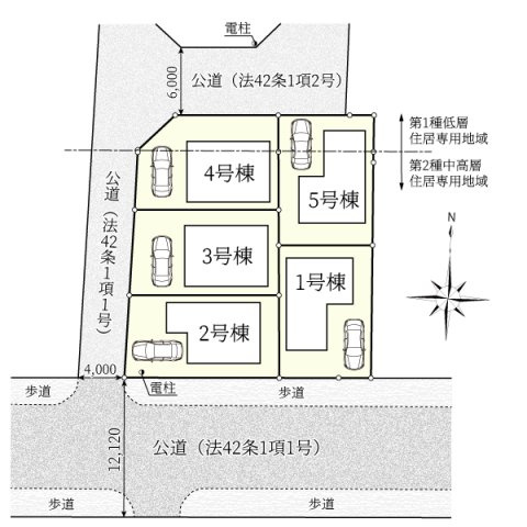 【区画図】 | 平日・休日問わず、いつでもご見学が出来ます♪実際に見て、触れて感じる安心のお住まい探しを体験して下さい♪