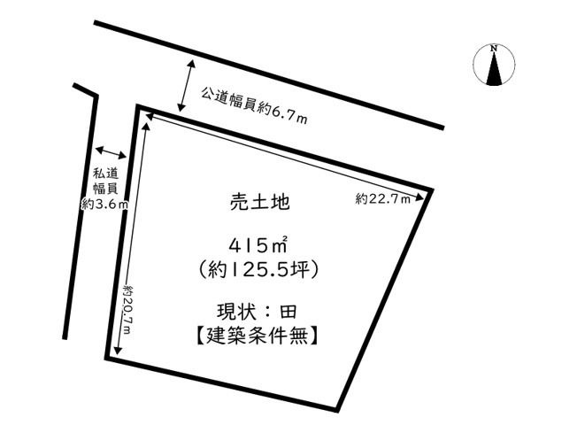 【土地図】 | 姫路市花田町高木／売土地