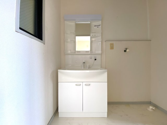 エメラルド蓮沼Cの独立洗面台