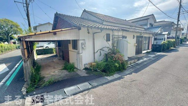 中西町　土地の前面道路含む現地写真