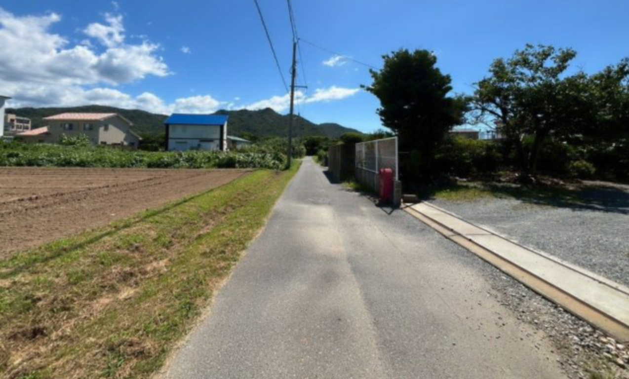 糸島市志摩芥屋　売り土地の外観