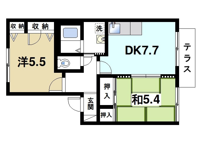サンシャイン高円の間取り|ファミリーさんにおススメの間取りです。