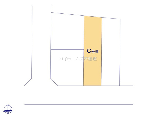 【区画図】 | 春日井市白山町６丁目7-12『仲介料無料』新築戸建て | C号棟