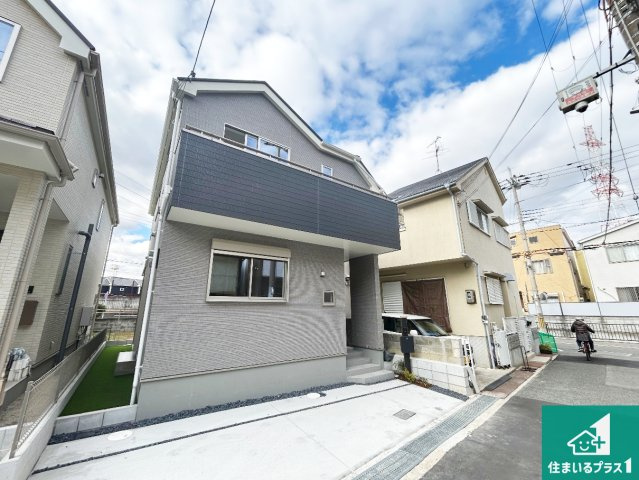 伊丹市池尻　第2期　新築一戸建ての外観|お客様に長く安心して住んでいだだける事にこだわった家づくり！住んでからのアフターサービスにもしっかりと取り組んでいます！