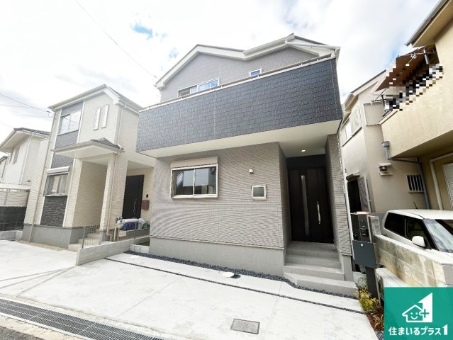 伊丹市池尻　第2期　新築一戸建ての外観|安心の10年保証！外観を美しく保ち、雨水で汚れを落とします！気になることがありましたら、お気軽にお問い合わせください！