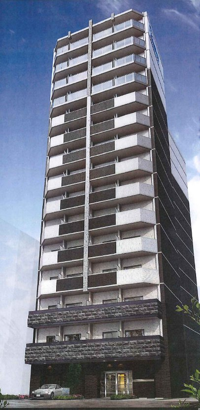 プレサンス北浜ラフェスタのエントランス|プレサンス北浜ラフェスタ　外観