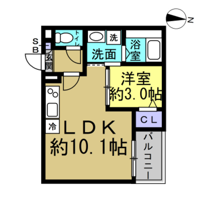 Jack shinkaiⅢの間取り