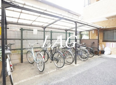【その他共用部分】 | ライオンズマンション三鷹さくら通り | 駐輪場です。