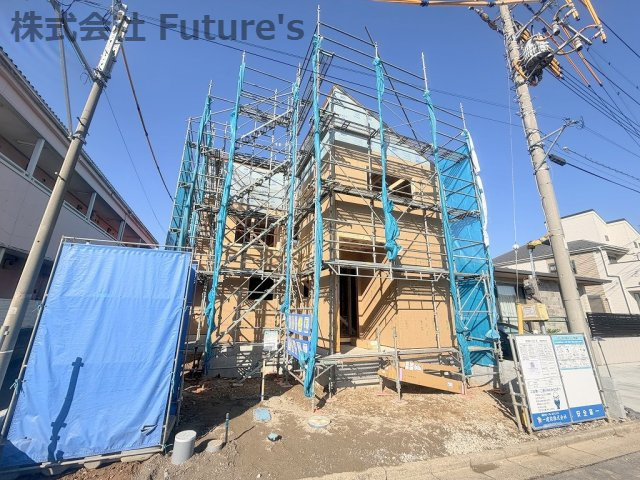 三郷市早稲田7丁目　新築戸建　全1棟の外観|2025年12月完成予定の新築住宅