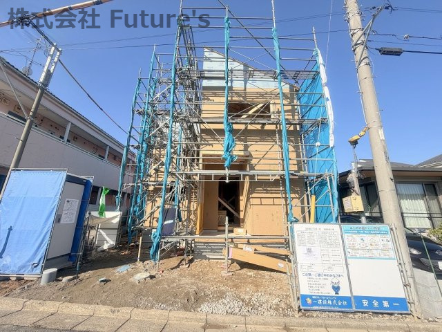 三郷市早稲田7丁目　新築戸建　全1棟の外観|税優遇が受けられる長期優良住宅認定物件