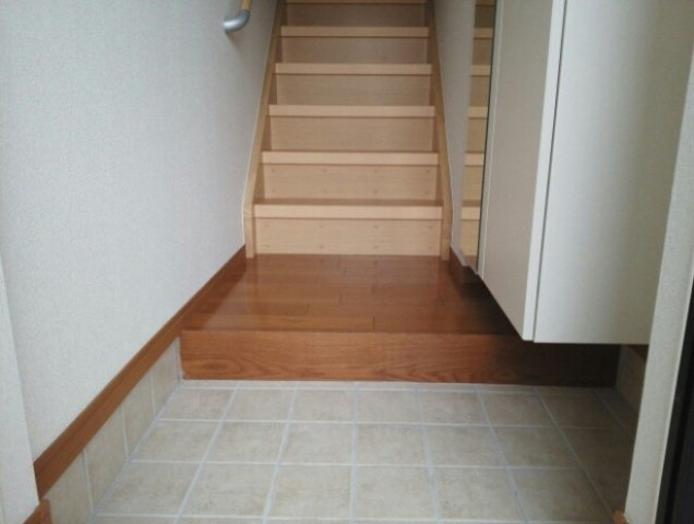 パークサイド大泉の玄関