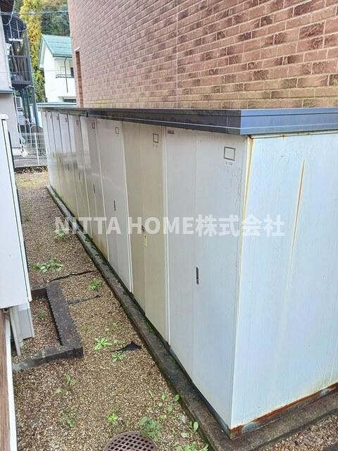 チェリーガーデンＢのその他共用部分|外部トランクは無料で使用OK●