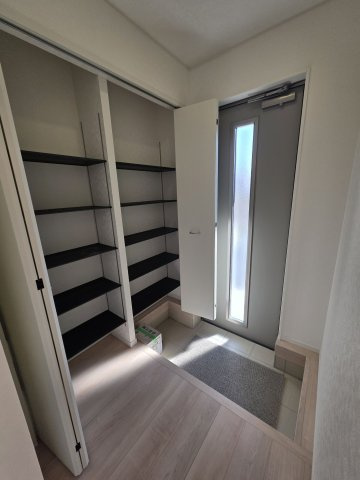 上里町大御堂第４　の玄関|２号棟現地玄関（2026年03月17日）撮影