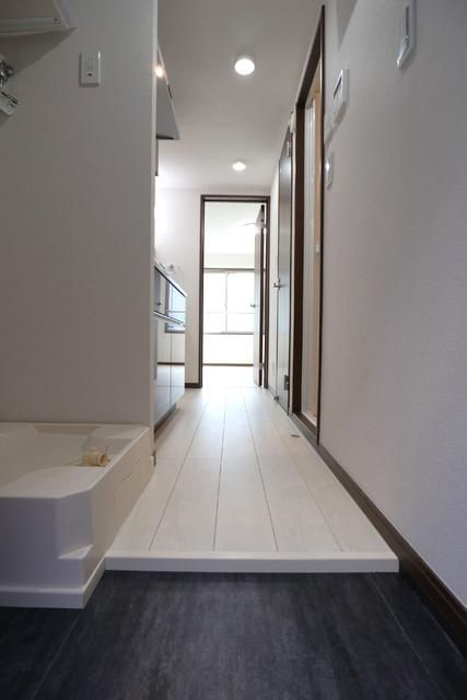 ルミウス芝５丁目の玄関