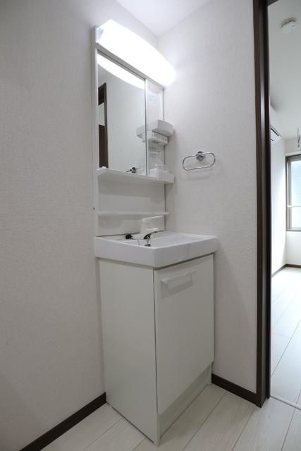 ルミウス芝５丁目の洗面所