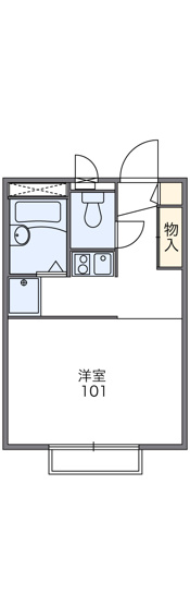【間取り】 | レオパレスWITH | 画像2