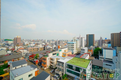 【展望】 | リュミアン堀田テラス | バルコニーからの眺望（同仕様写真）