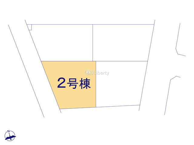 取手市本郷5期　新築戸建　2号棟の区画図
