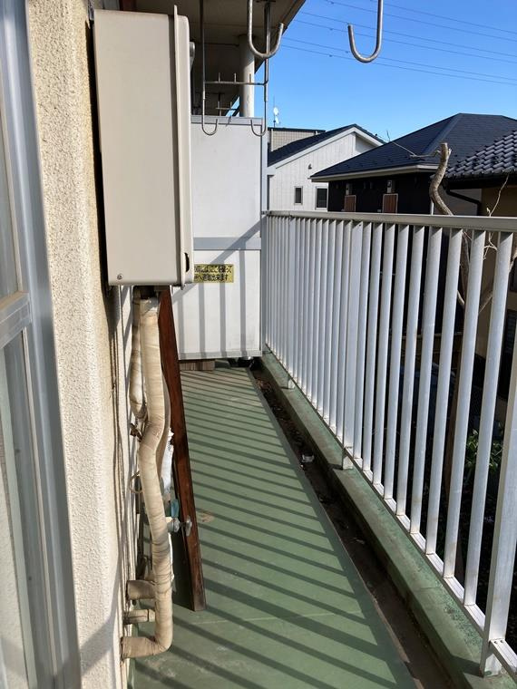 東武大宮公園サンライトマンション弐番館のバルコニー