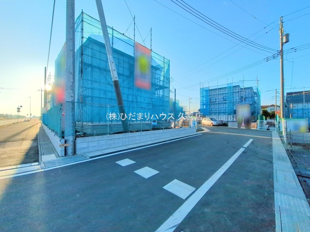 加須市下高柳　新築一戸建て　03　全12区画の前面道路含む現地写真|2025/10/30　撮影